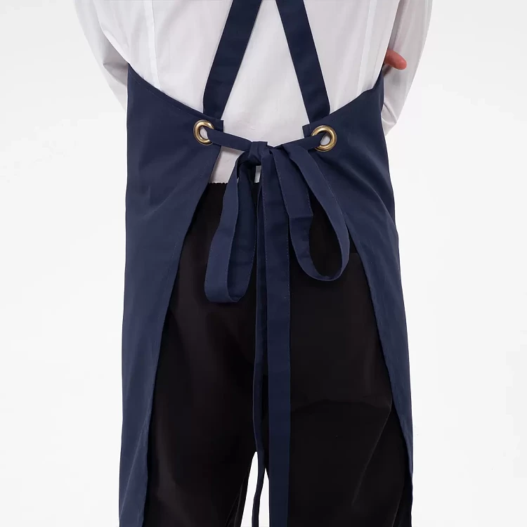 Ποδιά Unisex Mykonos Μπλε - Gabardine