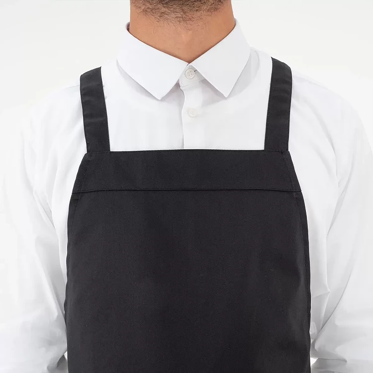 Ποδιά Unisex Mykonos Μαύρη - Gabardine