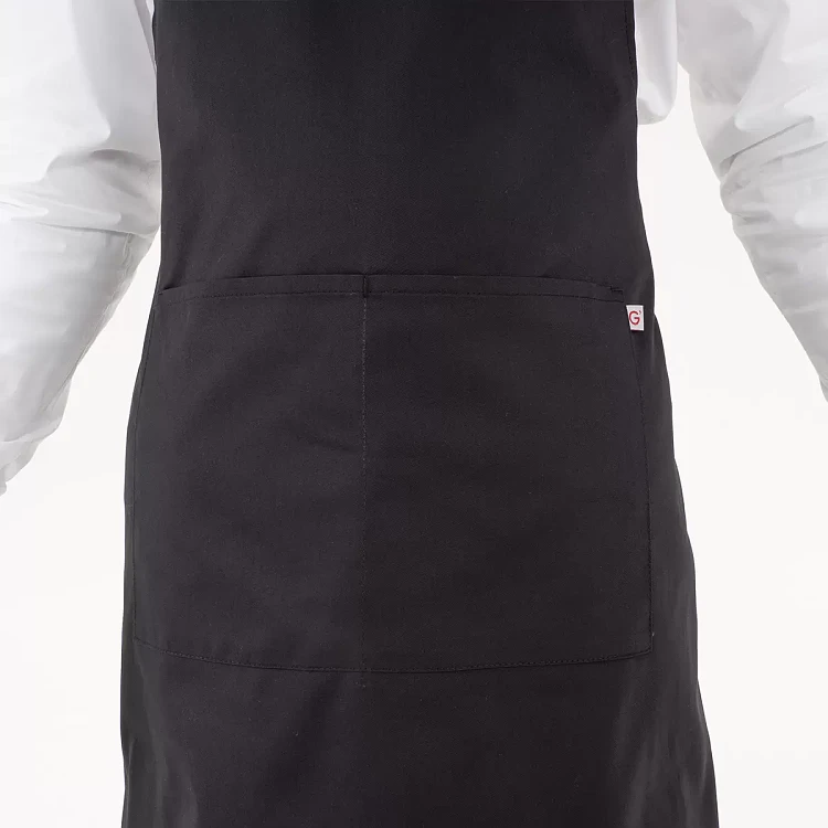 Ποδιά Unisex Mykonos Μαύρη - Gabardine
