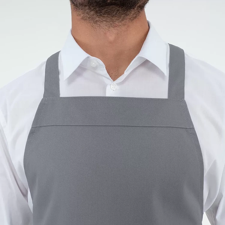 Ποδιά Unisex Mykonos Γκρι - Gabardine