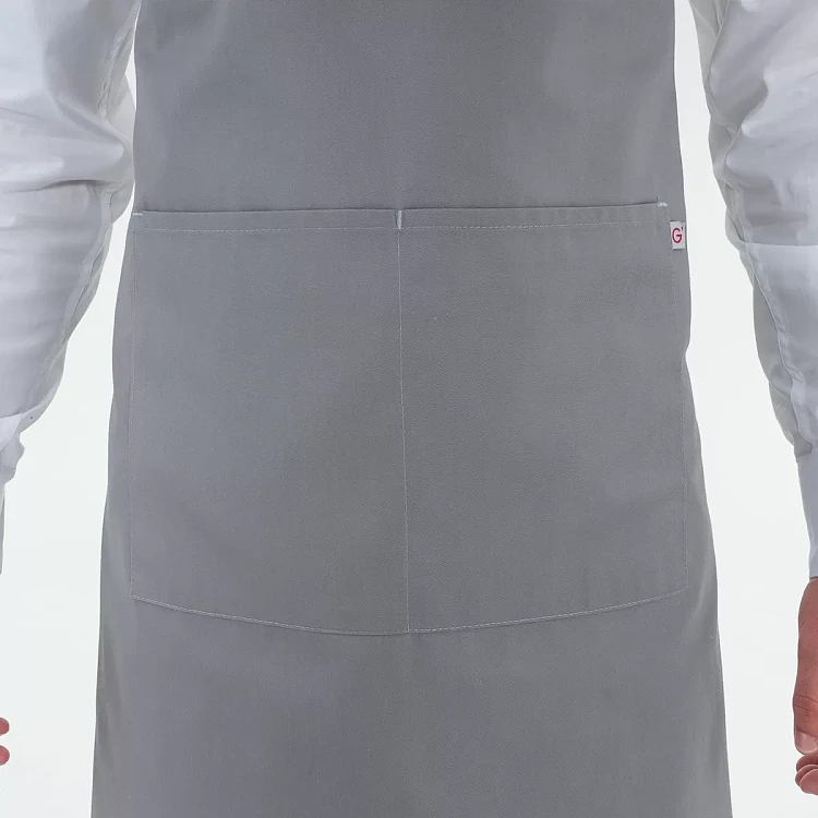 Ποδιά Unisex Mykonos Γκρι - Gabardine