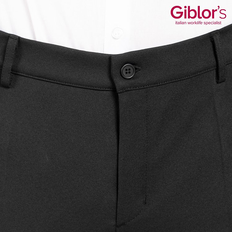 Επαγγελματικό Παντελόνι Walter Μαύρο Slim Fit - Ελαστικό