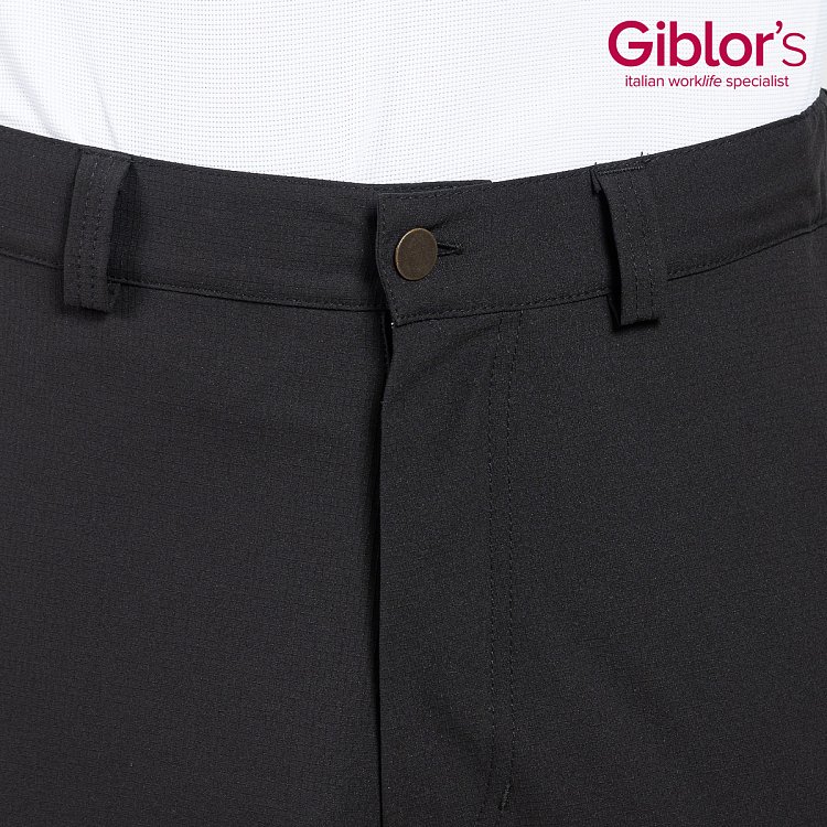 Oliver Unisex Επαγγελματικό Παντελόνι Μαύρο Sorona Ripstop