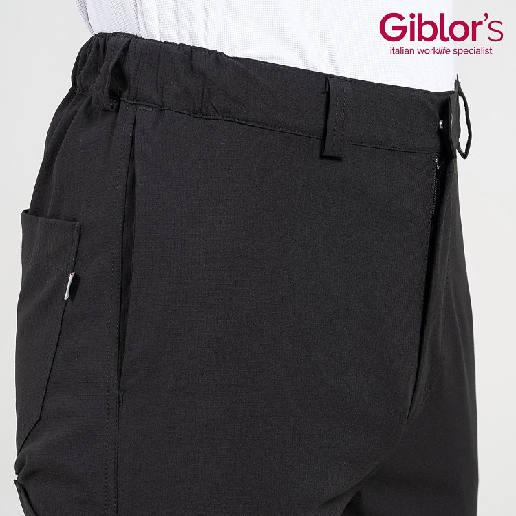 Oliver Unisex Επαγγελματικό Παντελόνι Μαύρο Sorona Ripstop