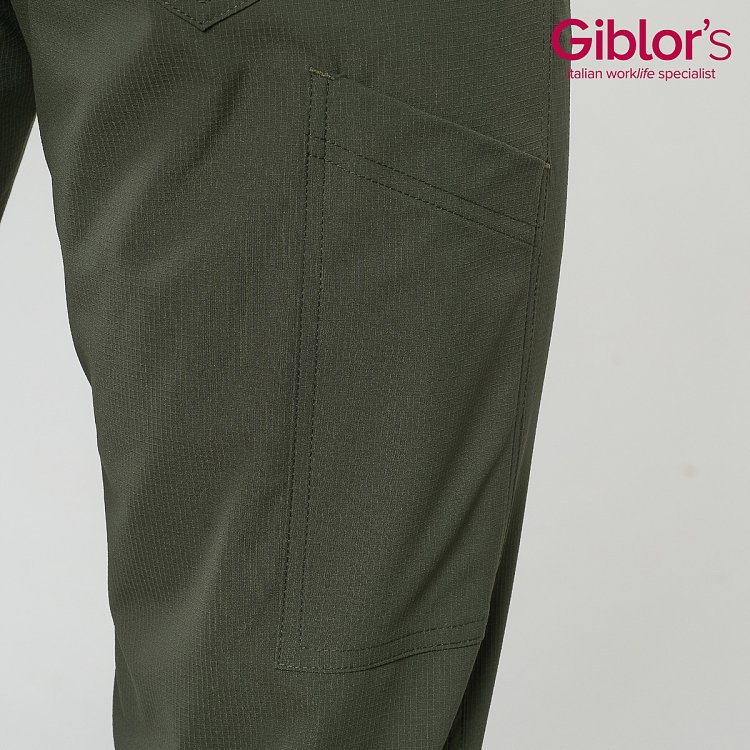 Oliver Unisex Επαγγελματικό Παντελόνι Χακί Sorona Ripstop