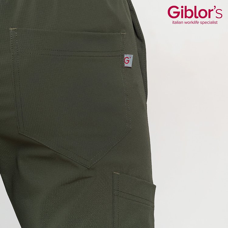 Oliver Unisex Επαγγελματικό Παντελόνι Χακί Sorona Ripstop