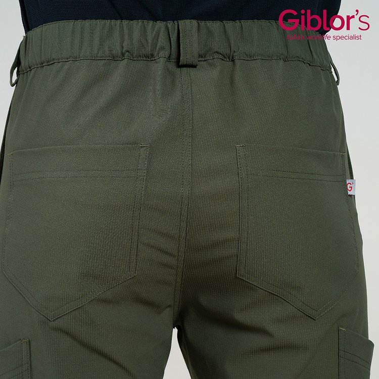 Oliver Unisex Επαγγελματικό Παντελόνι Χακί Sorona Ripstop