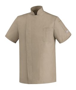 COOPER Μπεζ Σακάκι Μάγειρα Unisex Sorona® – Κοντό Μανίκι