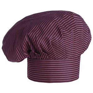 Σκούφος σεφ με velcro wine
