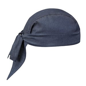 Μπαντάνα σεφ χρώμα jean