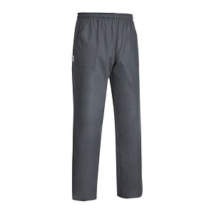 Παντελόνι σεφ unisex με κορδόνι γκρί 100% microfiber