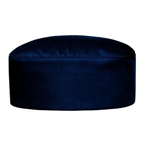 Καπελάκι σεφ navy στρογγυλό με velcro