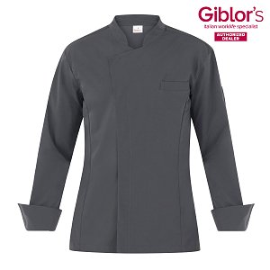 Σακάκι Σεφ Giorgio Slim Fit Γκρι Τεχνολογία Sorona® 24P08G961