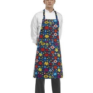 Ποδιά σεφ ολόσωμη σχέδιο daisy 100% βαμβάκι 90x70 cm