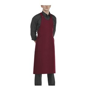 Ποδιά Sommelier με Ρυθμιζόμενο Λαιμό 100% Polyester 100x95 cm Μπορντό