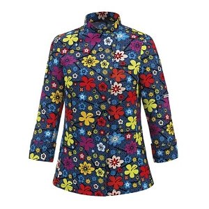 Cheap Donna Daisy Γυναικείο Σακάκι Σεφ Βαμβακερό