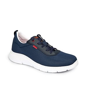 Sneaker Seul με Κορδόνια Σκούρο Μπλε