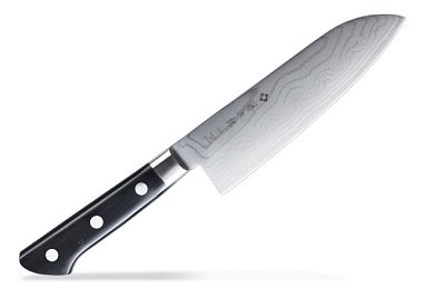 Μαχαίρι Santoku 17 εκατ. από δαμασκηνό ατσάλι