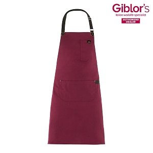 Unisex Ποδιά Barista Jersey One Size Μπορντό