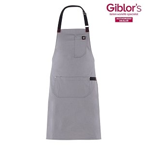 Unisex Ποδιά Barista Jersey One Size Γκρι