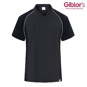 Σακάκι Σεφ Javier Μαύρο Slim Fit - Ultralight Microfiber Dry&Clean 25P08G430