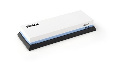 Διπλή Πέτρα Ακονίσματος Νερού Corundum 2000/5000 Grit με Βάση Σιλικόνης