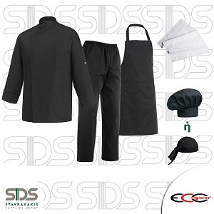 Σετ Στολή Σεφ Microfiber 5 Τεμαχίων