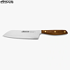 Επαγγελματικό Μαχαίρι Santoku Nordika με Λαβή από Ξύλο Καρυδιάς 19cm