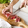 Επαγγελματικό Μαχαίρι Santoku Nordika με Λαβή από Ξύλο Καρυδιάς 19cm