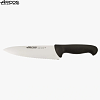 Μαχαίρι Chef 2900 Φαρδύ Οδοντωτό με Μαύρη Λαβή 20cm