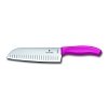 Μαχαίρι Santoku 17 εκατ ροζ