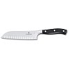 Μαχαίρι santoku με ψύκτρες μονοκόμματο 17 εκατ. σε ειδική συσκευασία δώρου Grand Maitre