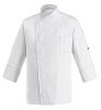 Σετ Στολή Σεφ Polycotton Λευκή - Μαύρη 3 Τεμαχίων