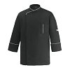 Unisex σακάκι σεφ με τρουκ αεριζόμενη πλάτη με 100% Microfiber