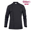 Σακάκι Σεφ Nile Slim Fit Μαύρο - Pique Stretch 23P08G349