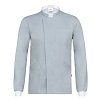 Σακάκι Εργασίας Silvano Tencel Slim Fit Γκρι - Τελευταία Κομμάτια