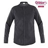 Πουκάμισο Εργασίας Roger Slim Fit Πικέ Μαύρο