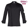 Σακάκι Εργασίας Augustin Ελαστικό Βαμβάκι Slim Fit Μαύρο