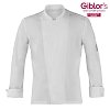 Σακάκι Εργασίας Augustin Ελαστικό Βαμβάκι Slim Fit Λευκό
