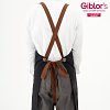Ποδιά Μπαρίστα / Σερβιτόρου Unisex Santorini - Gabardine Μαύρη 25P01H438 - Οι Τιράντες Πωλούνται Ξεχωριστά