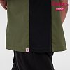 Σακάκι Σεφ Federico Slim Fit Χακί - Από Ελαφριά Ποπλίνα 25P08G393