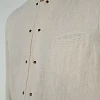 Σακάκι Σεφ Leonardo Μπεζ Slim Fit Με Όψη Λινού 25P08G433-073