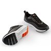 REBLAST Επαγγελματικό Sneaker με Αποσπώμενο Πέλμα Μαύρο - Λευκό