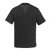 Μπλούζα Κοντομάνικη Μαύρη 100% Microfiber