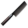 Μαχαίρι Nakiri 16.5 εκατ. με λαβή καστανιάς Black Zen
