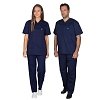 Unisex Σετ Ιατρική Στολή - Scrub Σκούρο Μπλε