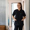 Unisex Σετ Ιατρική Στολή - Scrub Μαύρο
