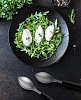 Κουτάλι quenelle 8 εκ. με κοντή λαβή σε καρτέλα