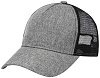 Καπέλο baseball δικτυωτό γκρι-μαύρο συνθετικό Trucker