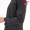 Σακάκι Σεφ Ascanio Tencel Slim Fit Μαύρο